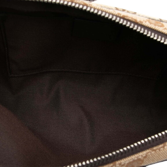 GUCCI Authentic Brown Leather Hobo Bag
